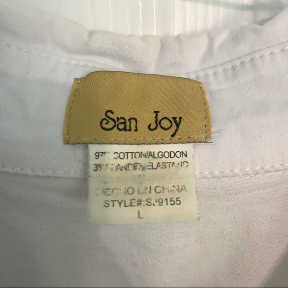 Embellished Lace Back Button-up Bodice Top - Picture 4 of 8